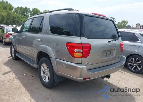 2003 Toyota Sequoia Sr5 V8 из США, поврежденный, VIN 5TDZT34A43S201453
